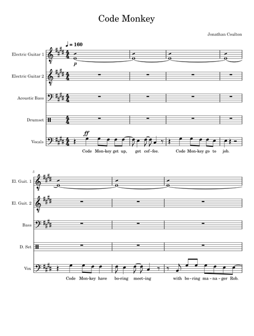 Code Monkey - Jonathan Coulton