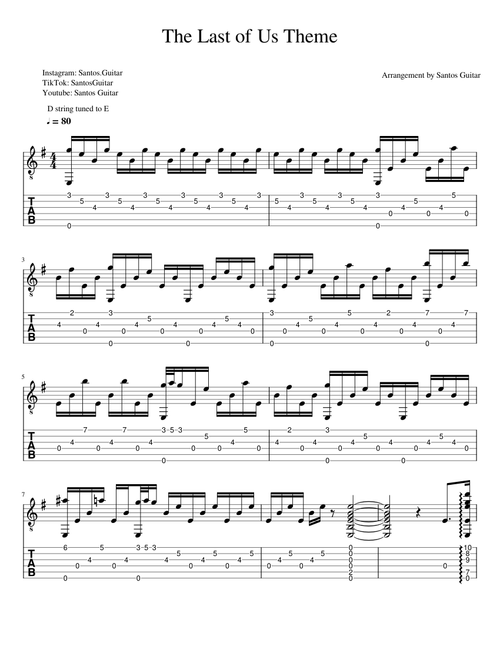 The Last of Us Theme