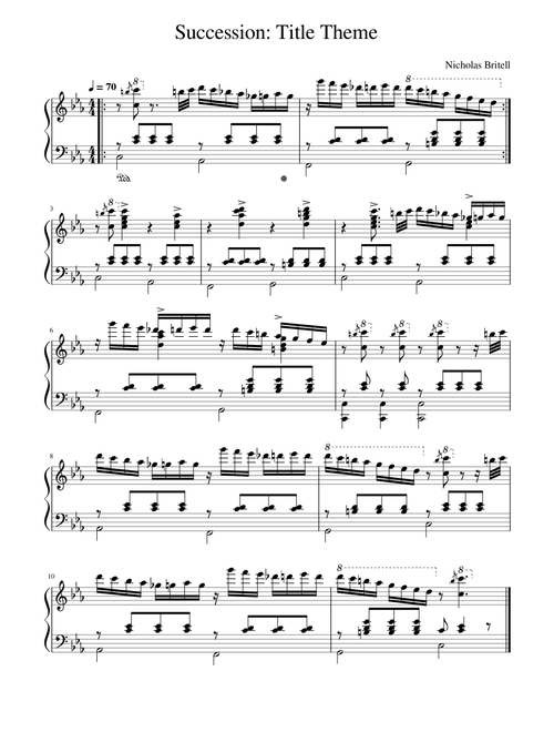 Succession Main Theme