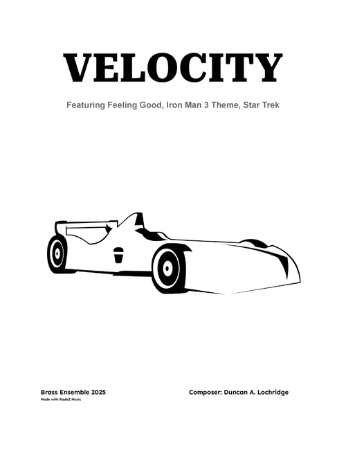 Velocity (Arr. Duncan Lochridge) (Brass Ensemble)