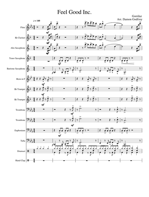 Feel Good Inc. Pep Band