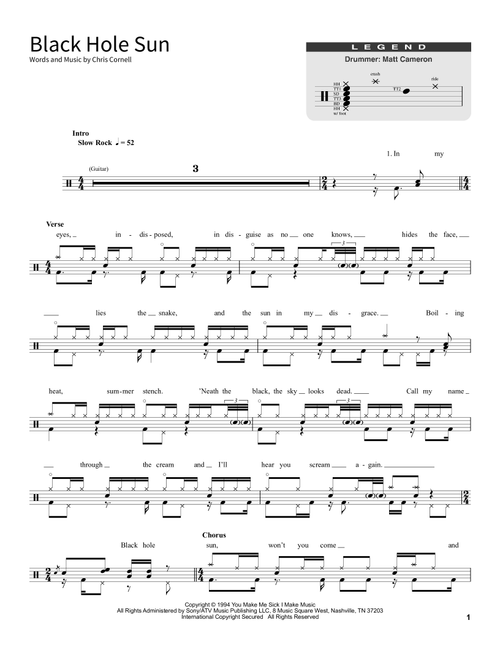 Black Hole Sun - Soundgarden (School of Rock - Drums)