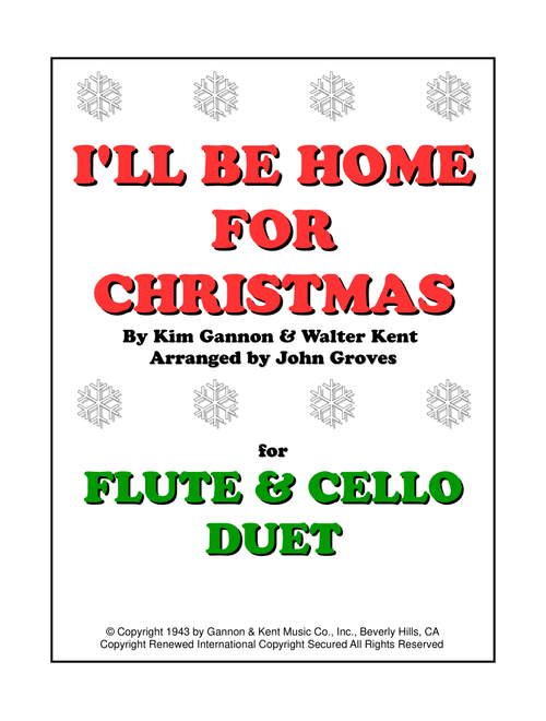 I'll Be Home For Christmas (Arr. John Groves) - Rascal Flatts (Instrumental Duet)