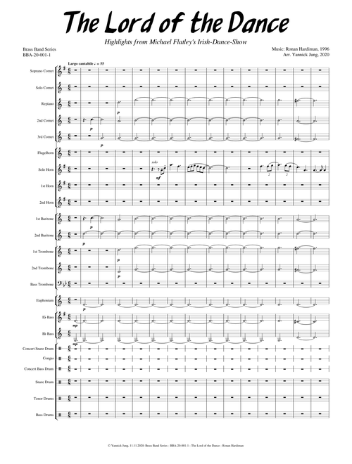 The Lord of the Dance - Brass Band (HQ Audio)