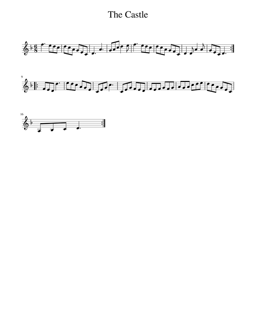 Castle Rising Song Notes The Castle Sheet music for Piano (Solo) Easy | Musescore.com