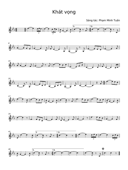 Khát vọng - Pham Minh Tuan