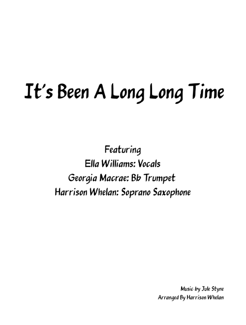 Its Been a Long, Long Time
