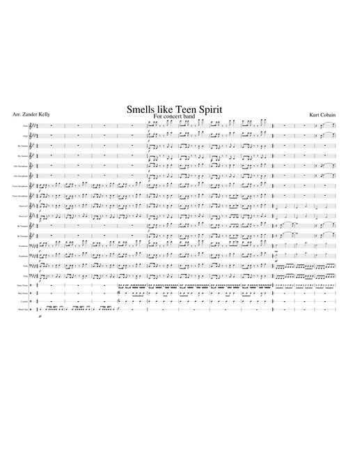 Smells like Teen Spirit - Nirvana [Concert Band]