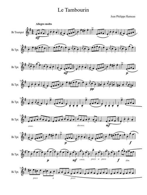 Le Tambourin