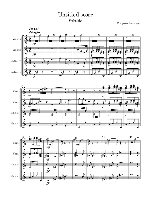 Largo from the New World Symphony – Antonín Dvořák