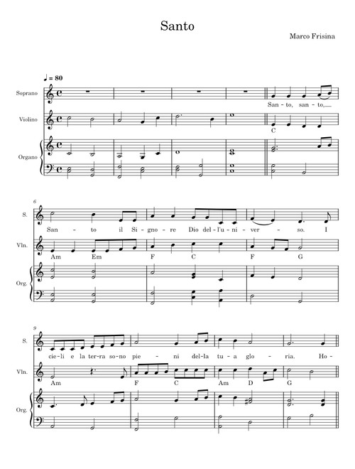 Santo - Marco Frisina