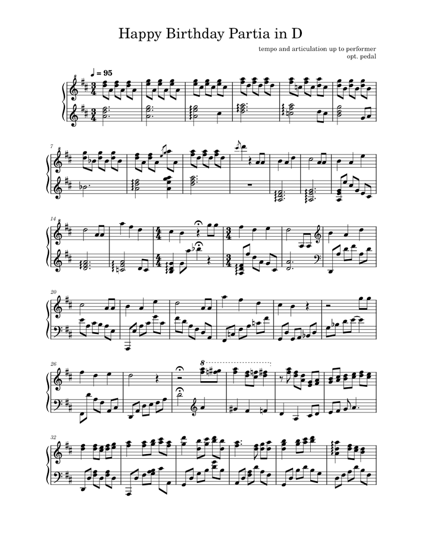 Happy birthday perfect piano notes outlet