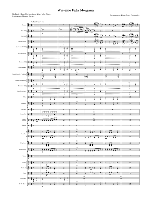 Fata Morgana (Arr. Hans-Georg Gutternigg) - Eav (Full Orchestra)