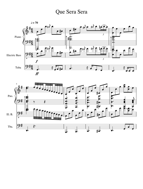 Que Sera Sera: Marcus Miller Intro.