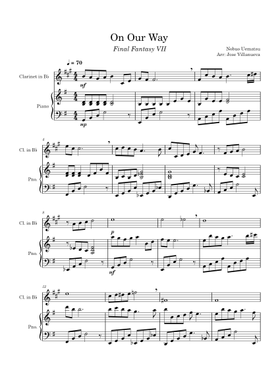 Free Final Fantasy Vii Ahead On Our Way by Nobuo Uematsu sheet