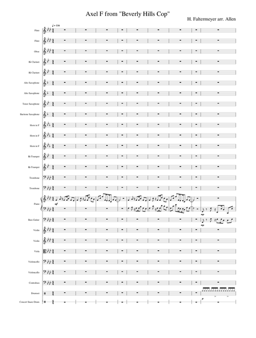 Axel F – Harold Faltermeyer