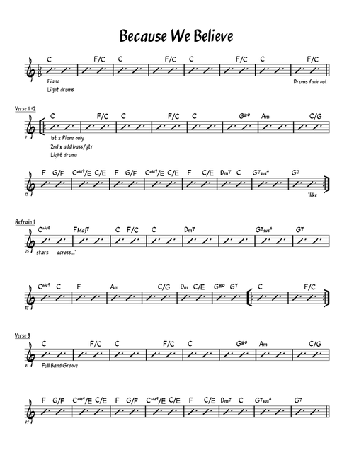 Because We Believe – Andrea Bocelli, David Foster Because We Believe