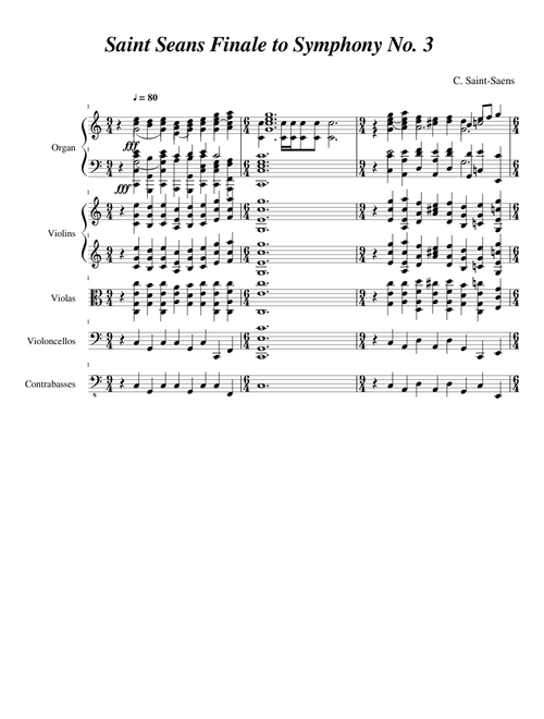 Saint-Saens Organ Finale Awesomeness