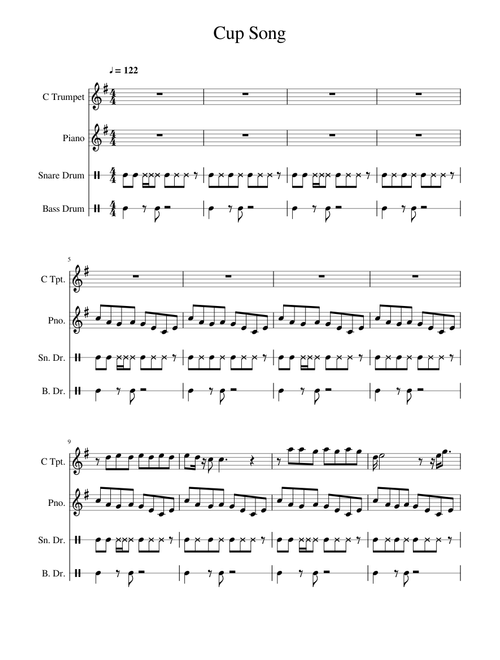 Cup Song