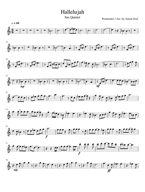 Hallelujah flute