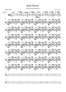 Free Soul Power by James Brown sheet music | Download PDF or print 