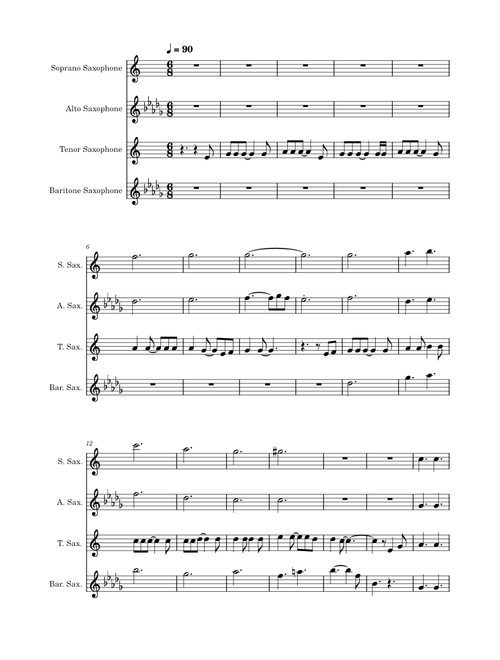 Hallelujah – Pentatonix Hallelujah Pentatonix Saxophone Quartet