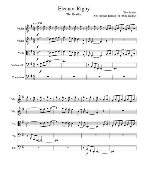 Eleanor rigby – The Beatles Eleanor Rigby