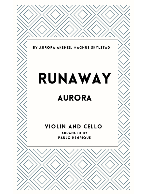 Runaway (Arr. Paulo Henrique) - Aurora (Instrumental Duet and Piano)