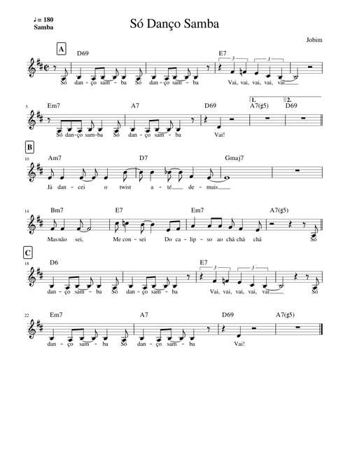 So Danc o Samba