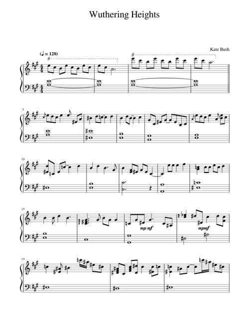 Wuthering heights – Kate Bush