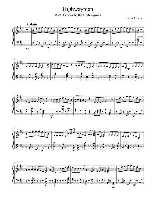The Highwayman – Johnny Cash