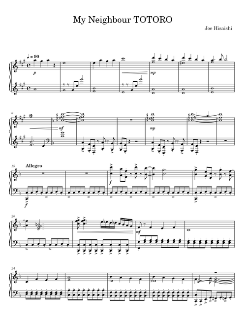 My Neighbour Totoro (Catbus) - Joe Hisaishi
