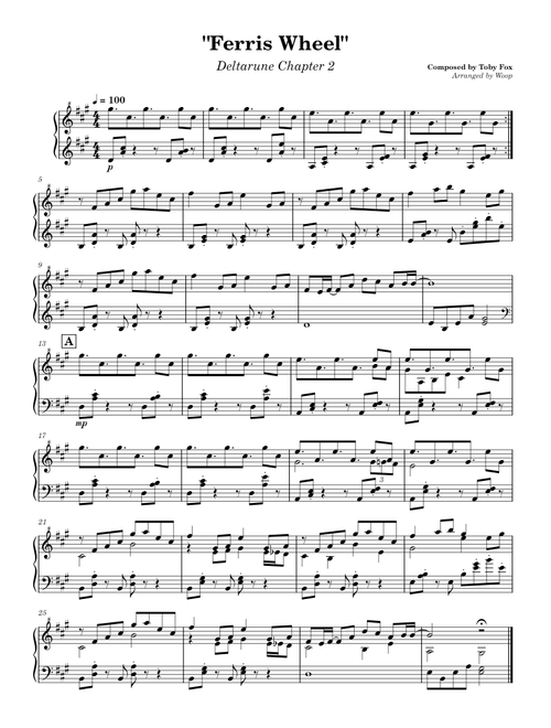 Ferris Wheel – Deltarune Chapter 2
