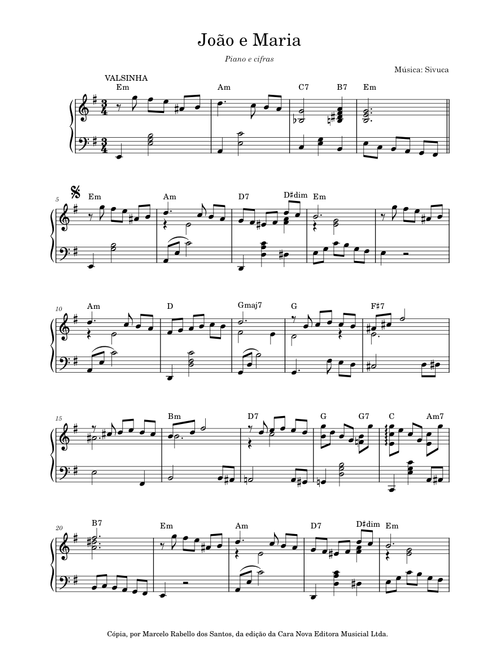 João e Maria – Sivuca