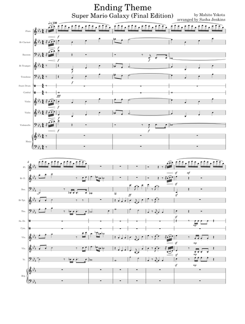 Super Mario Galaxy - Ending Theme - Mahito Yokota