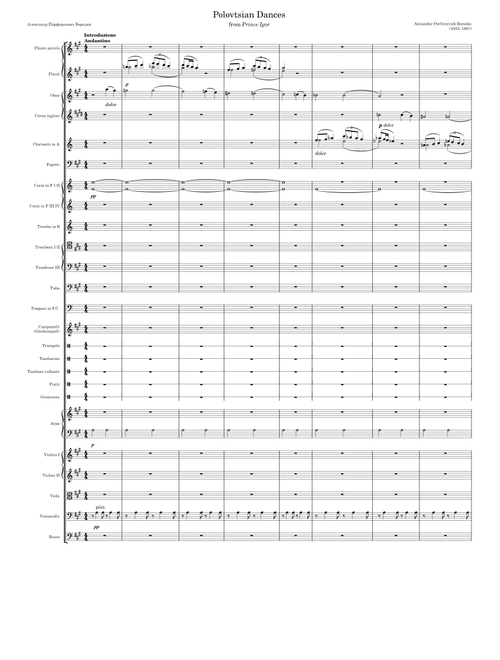 Polovtsian Dances – Borodin