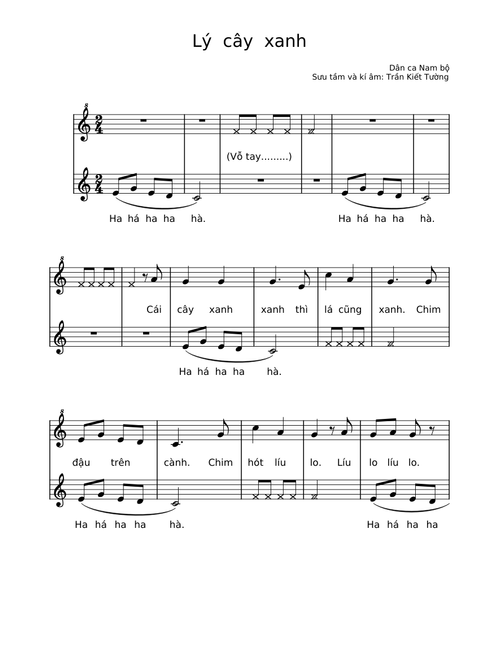 Lý cây xanh