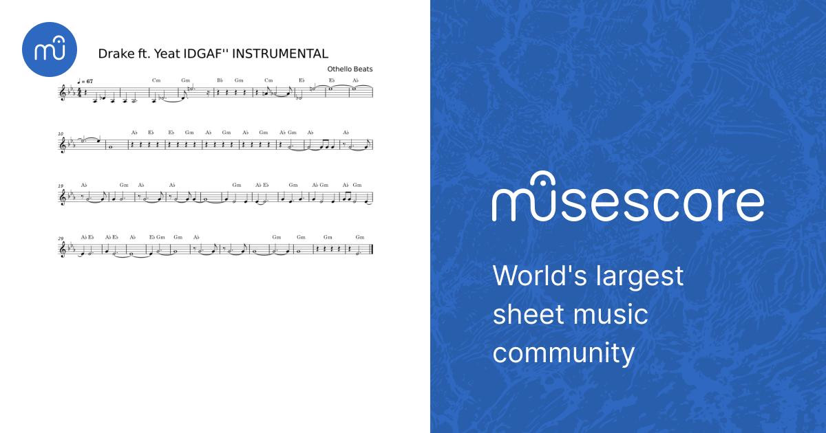INSTRUMENTAL Sheet Music with Chords for Piano (Solo) easy | MuseScore.com