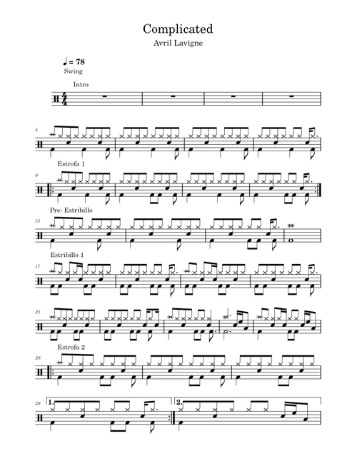 Complicated – Avril Lavigne