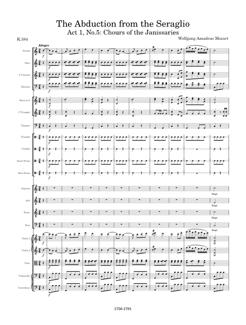 【中古】 Abduction From / Mozart Mozart: The Abduction from the Seraglio - Album by Wolfgang