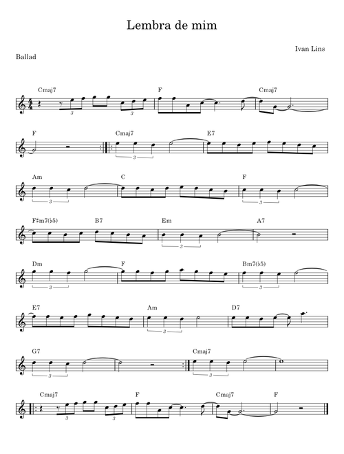 Lembra de mim - Ivan Lins