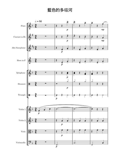 藍色的多瑙河 The Blue Danube