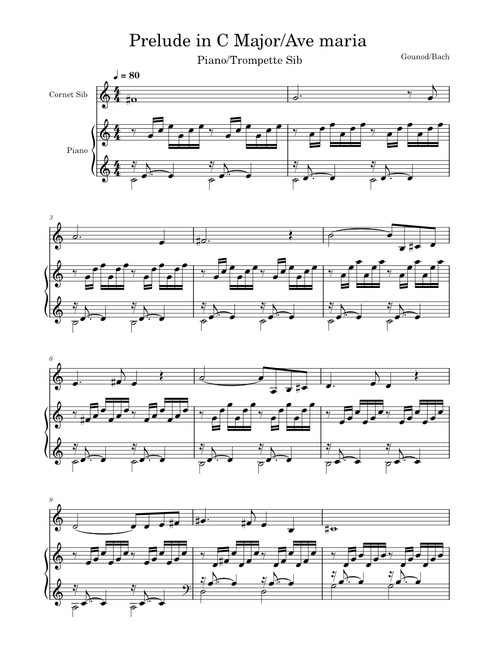 Prelude and Fugue in C major, BWV 846 – Johann Sebastian Bach