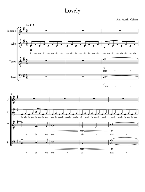 Lovely (Billie Eilish & Khalid) A Cappella Arrangement