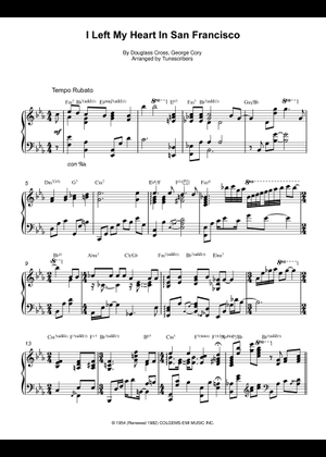 チャールズ・ファジーノ I Left My Heart I Left My Heart in San Francisco - YouTube