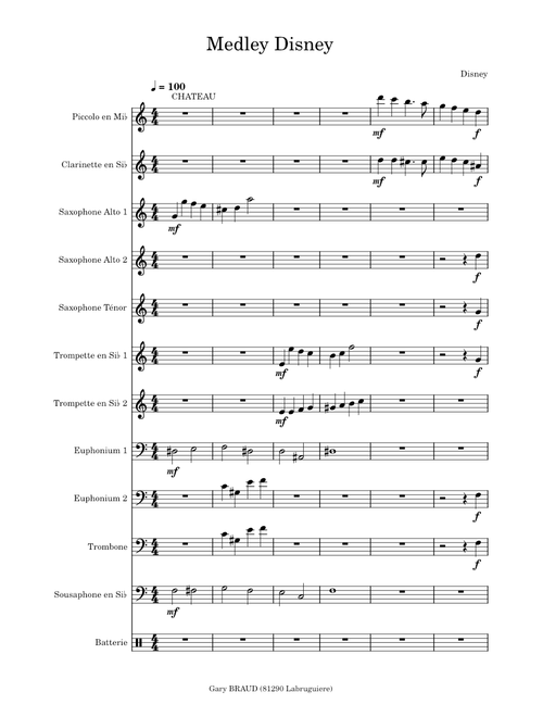 Medley Disney