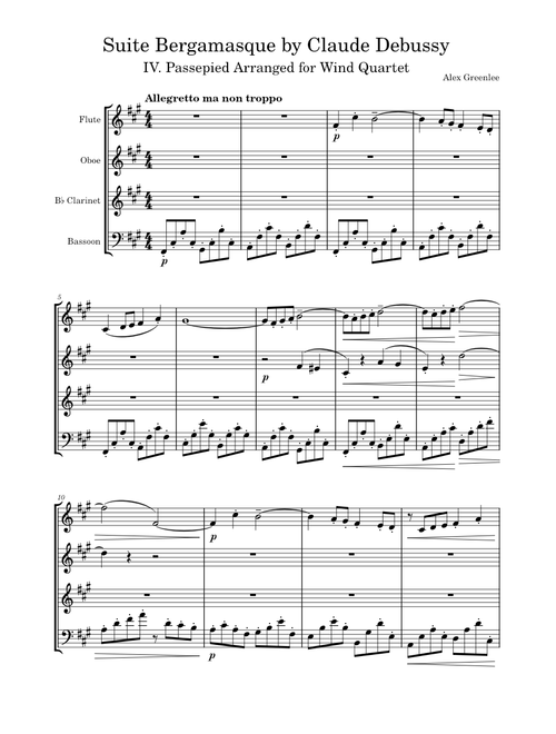 Suite Bergamasque, IV.Passepied-Claude_Debussy
