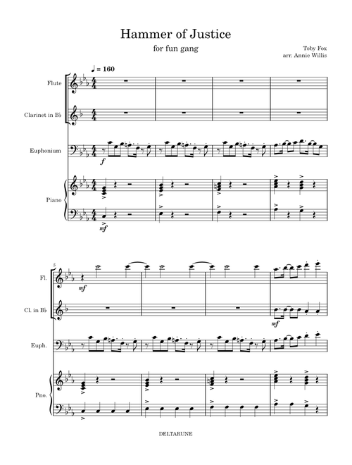 Hammer of Justice - Deltarune Chapter 3+4 – Toby Fox