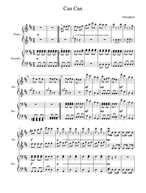 Can Can Duet