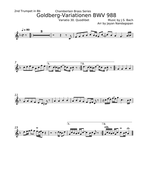 Goldberg-Variationen, BWV 988 - Johann Sebastian Bach